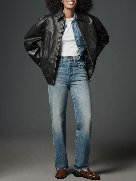 pistola Denim - Pistola Cassie High Rise Straight-Leg Jeans